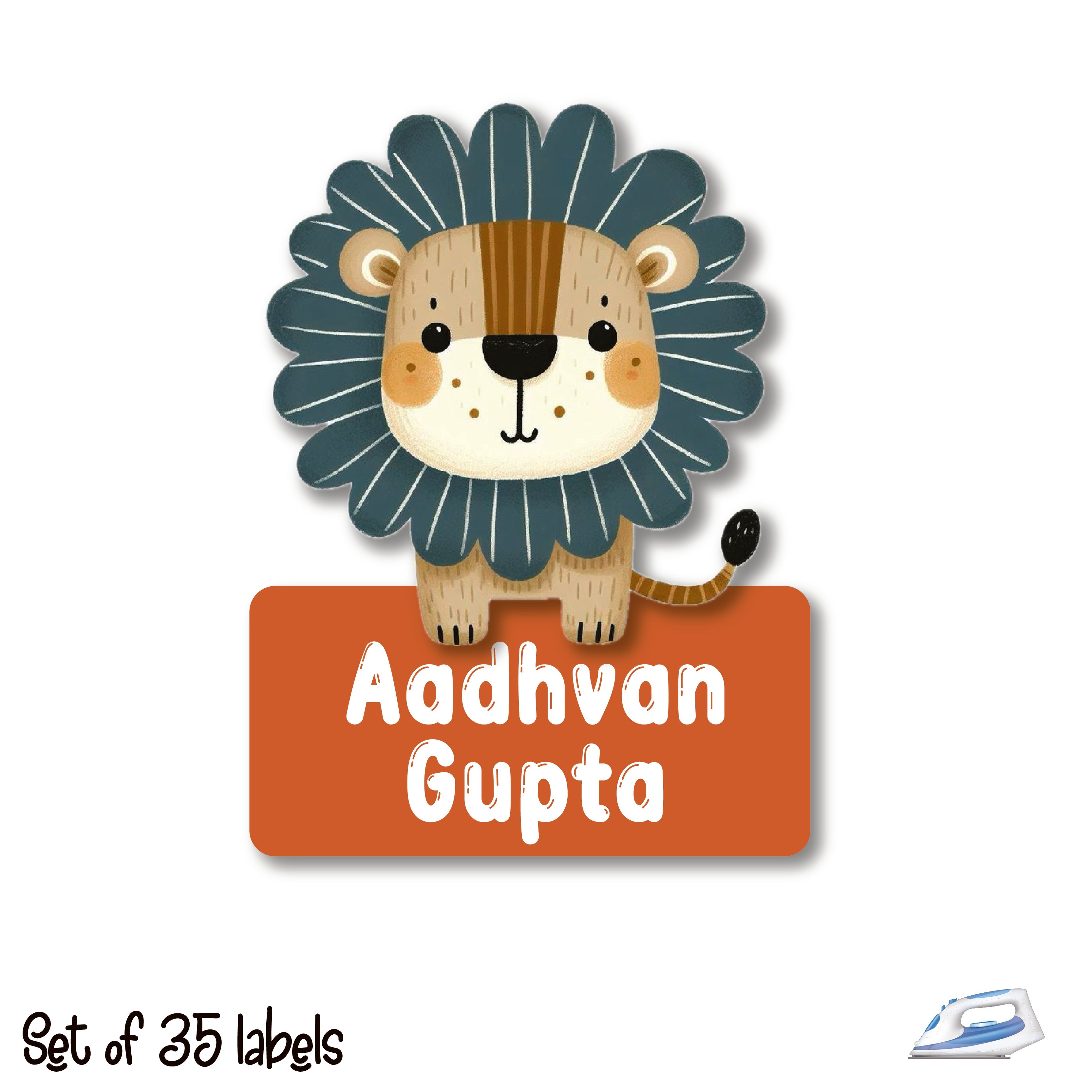 Personalized Iron On Labels (Shape)