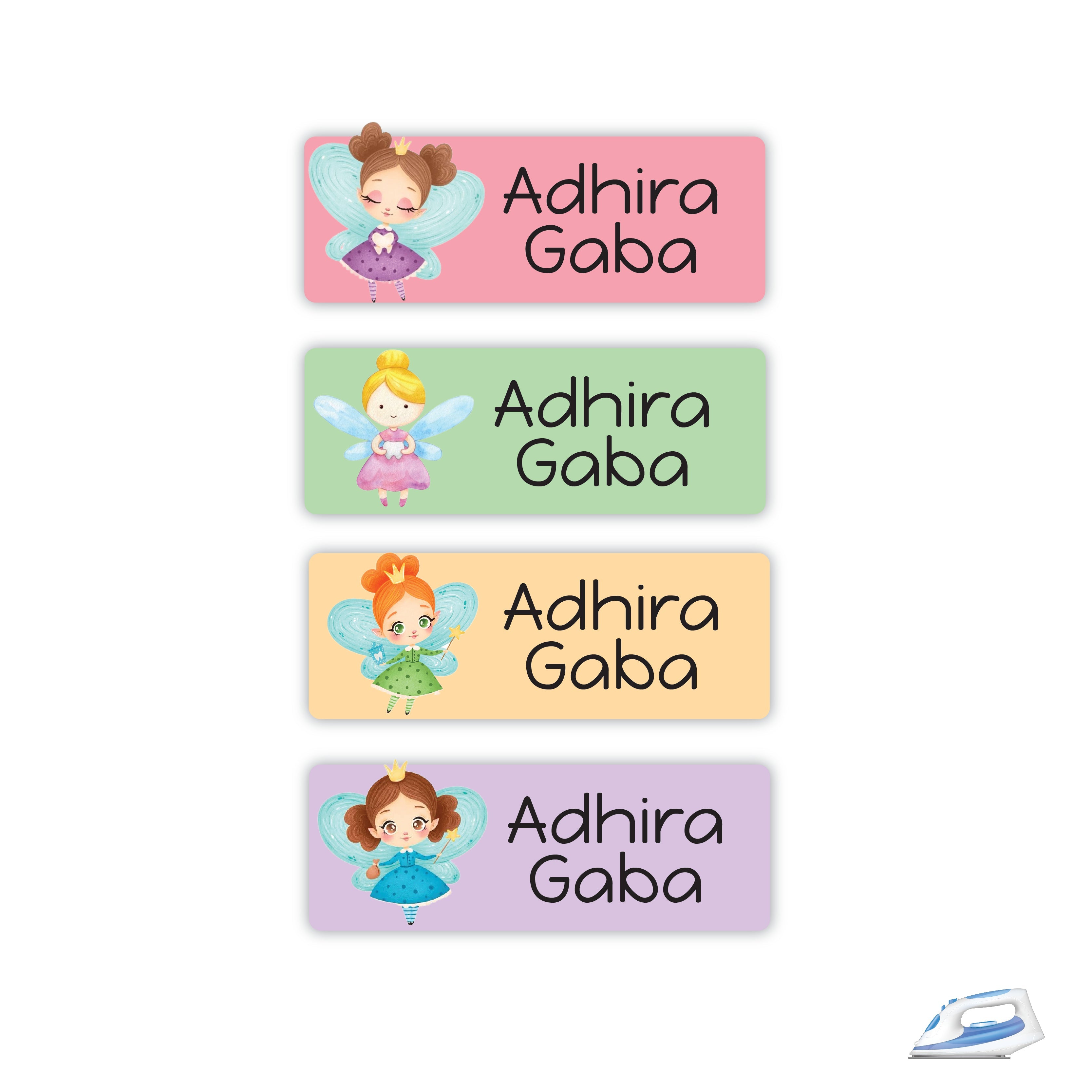 Personalized Iron On Labels (Rectangular)