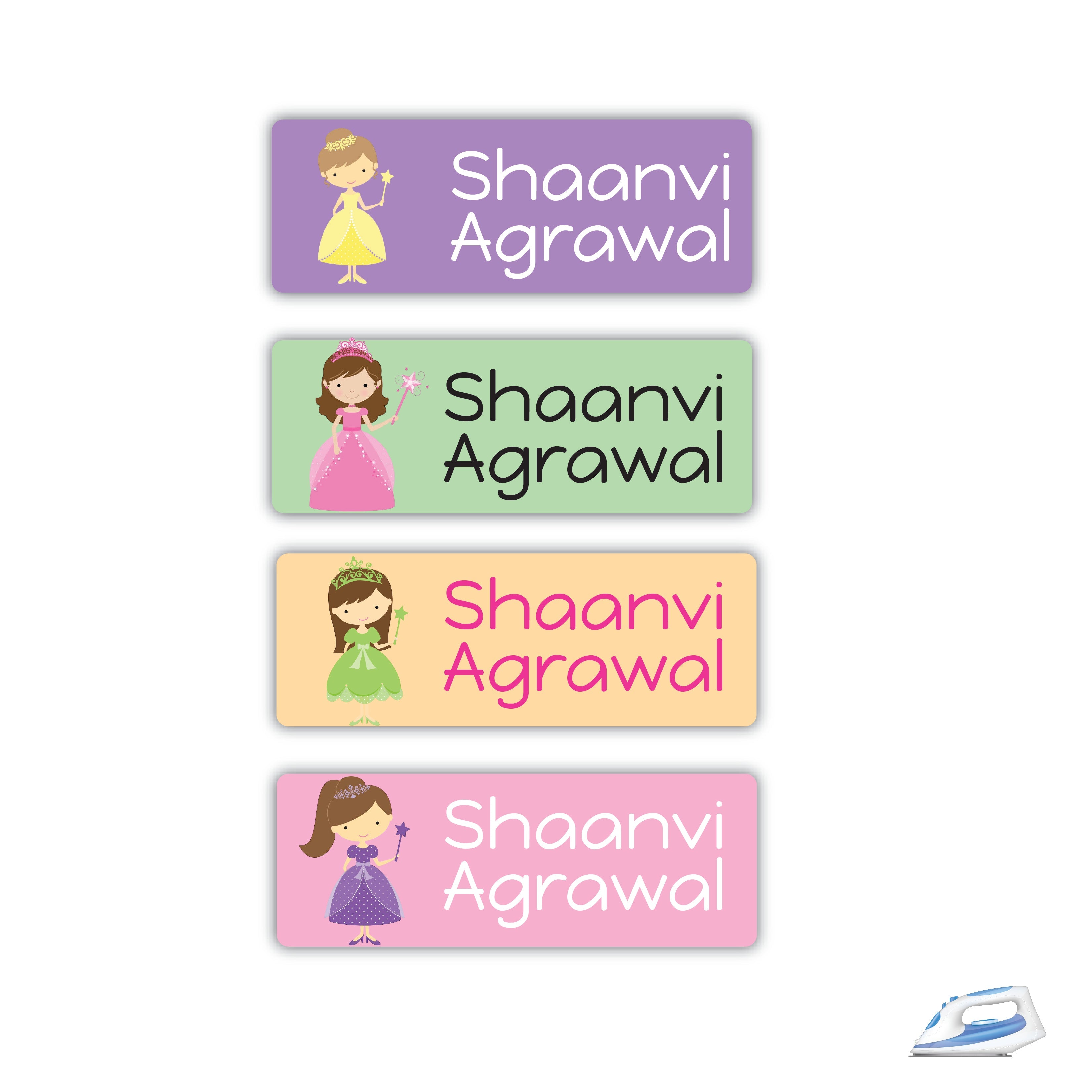 Personalized Iron On Labels (Rectangular)