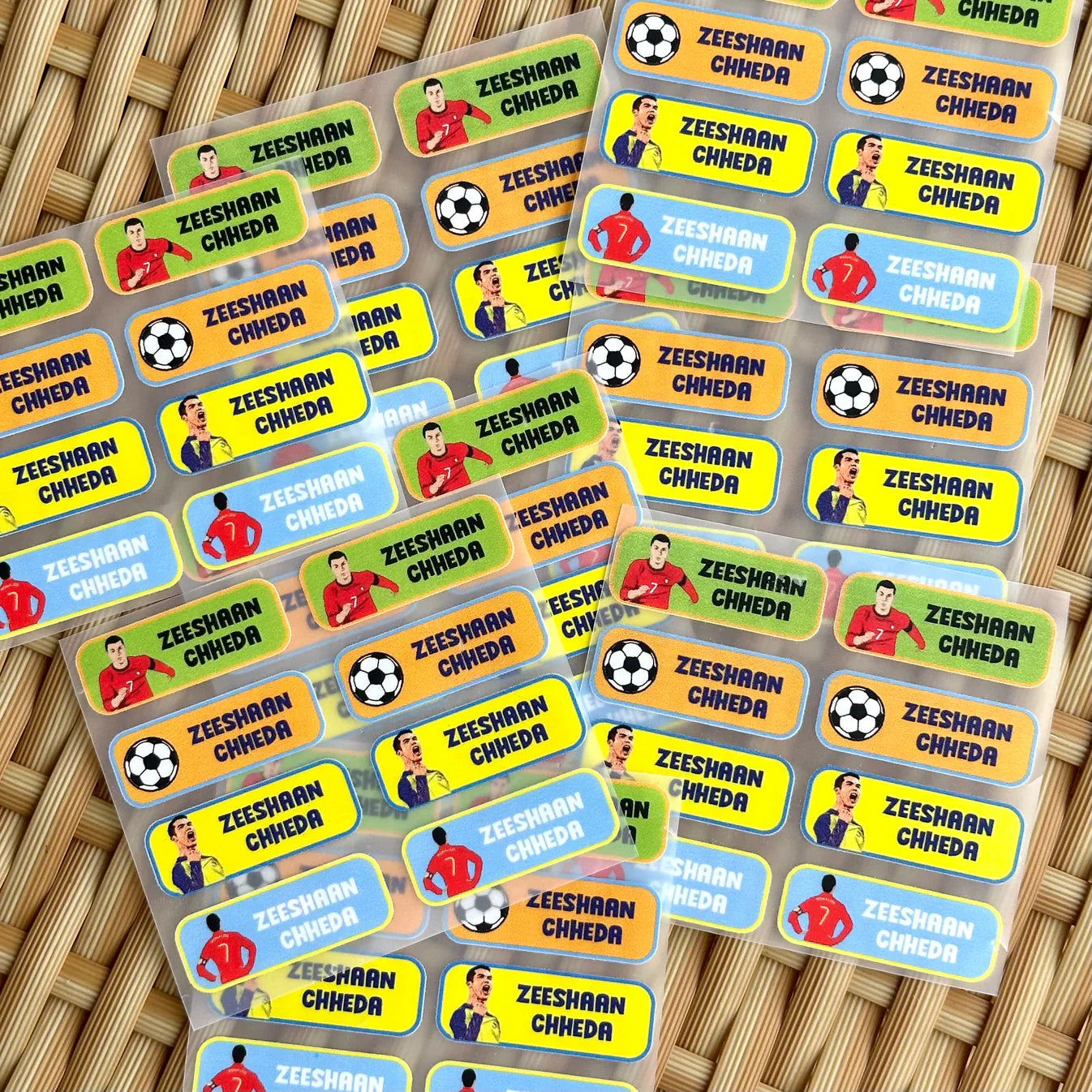 Personalized Iron On Labels (Rectangular)
