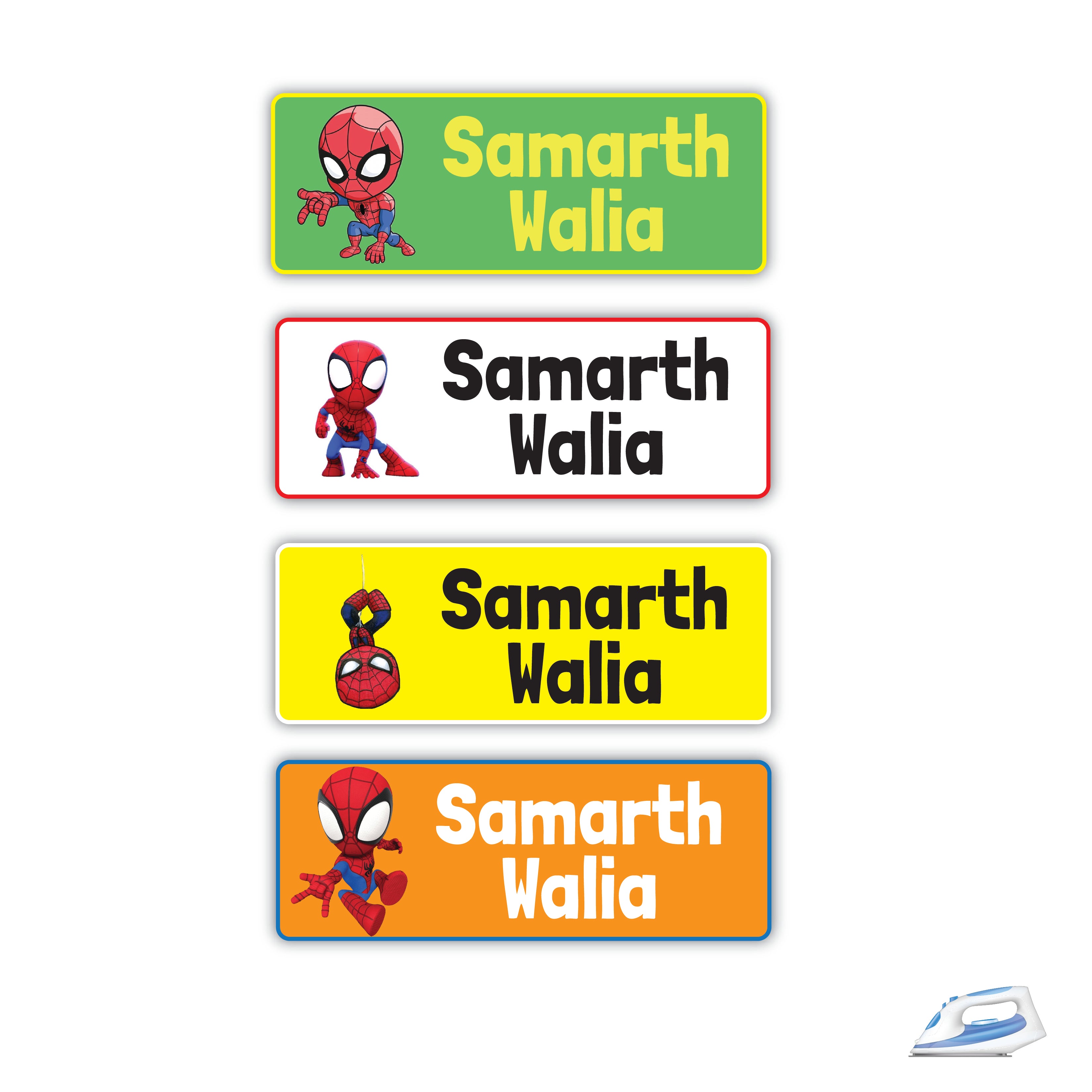 Personalized Iron On Labels (Rectangular)