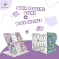 Kids Book Shelves & Book Reading Stand – Organize & Read | Early Learning Station