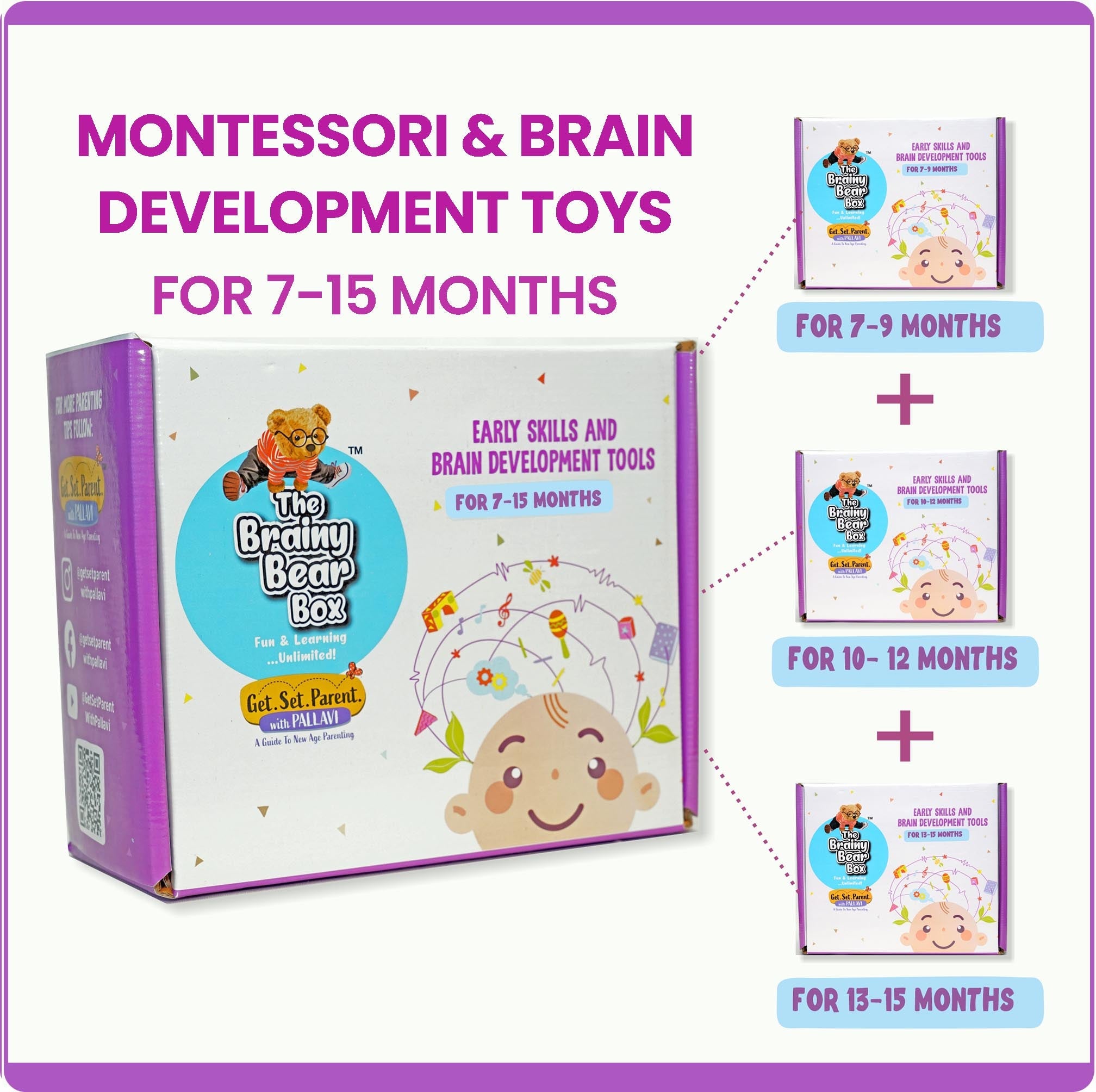 Montessori & Brain Development Toys ( 1-2 Years)