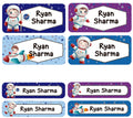 Personalized Rectangular Name Labels