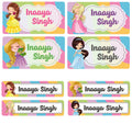 Personalised Name Labels - Princess