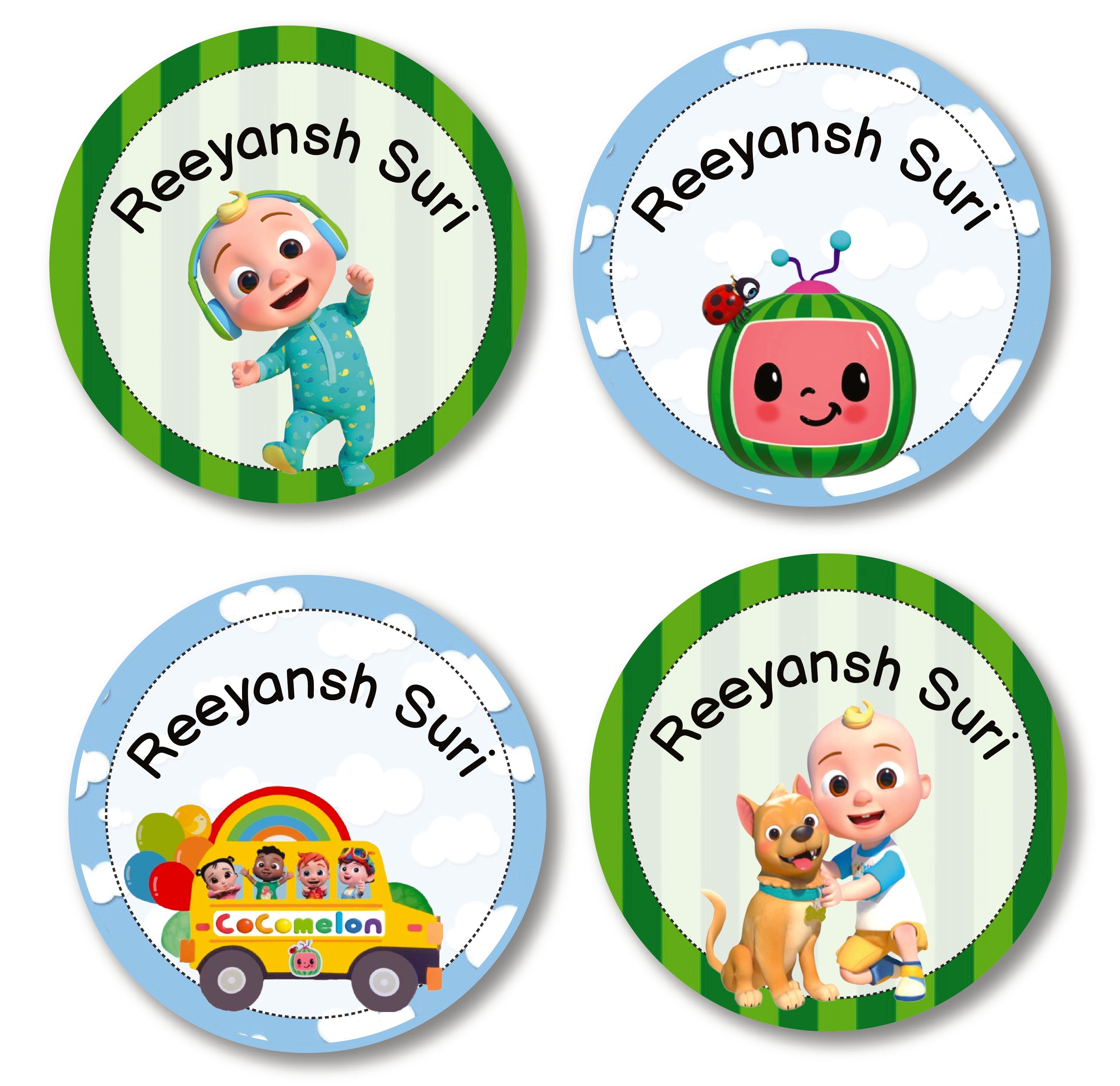 Pesonalized Round Label
