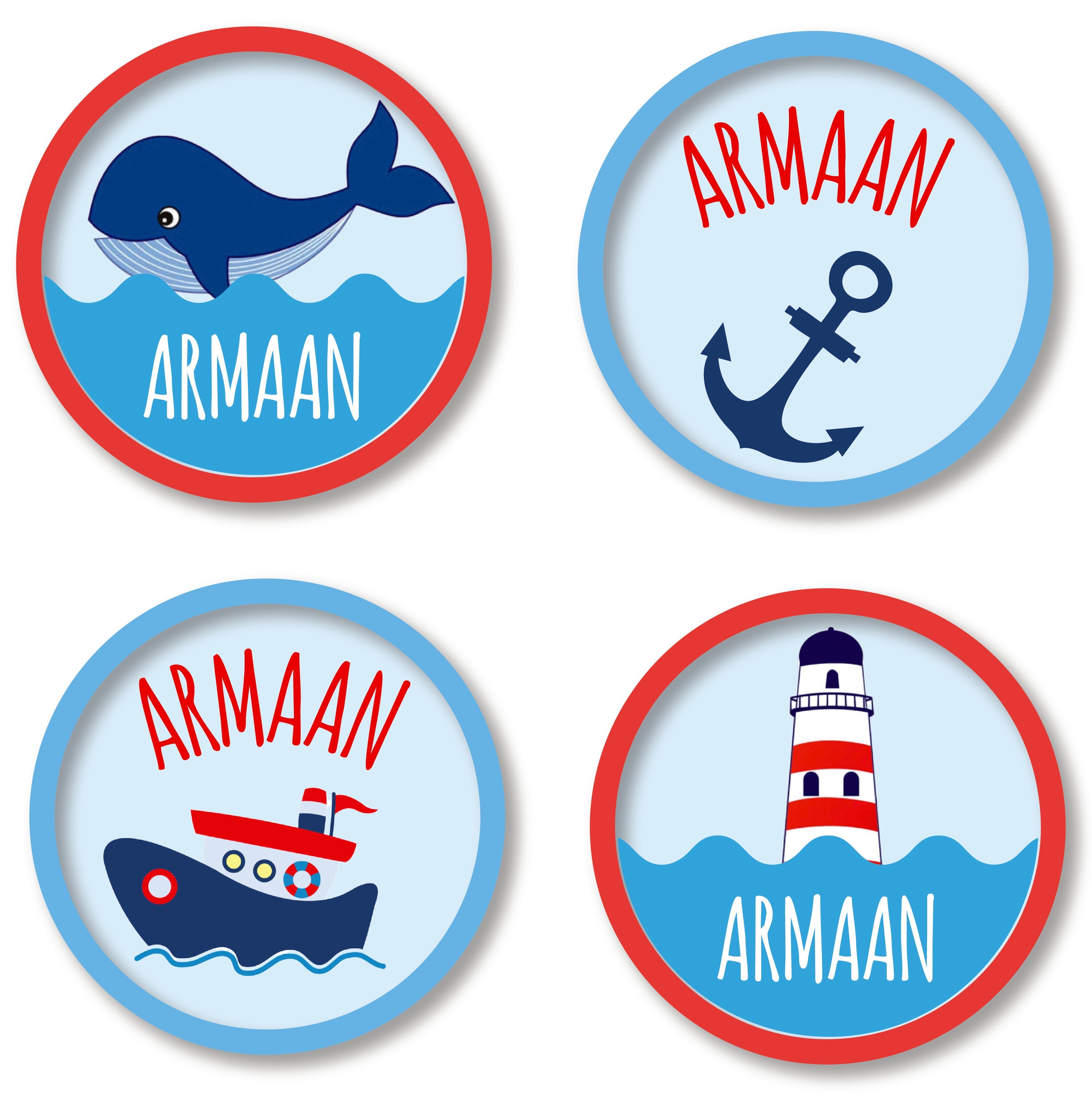 Pesonalized Round Label
