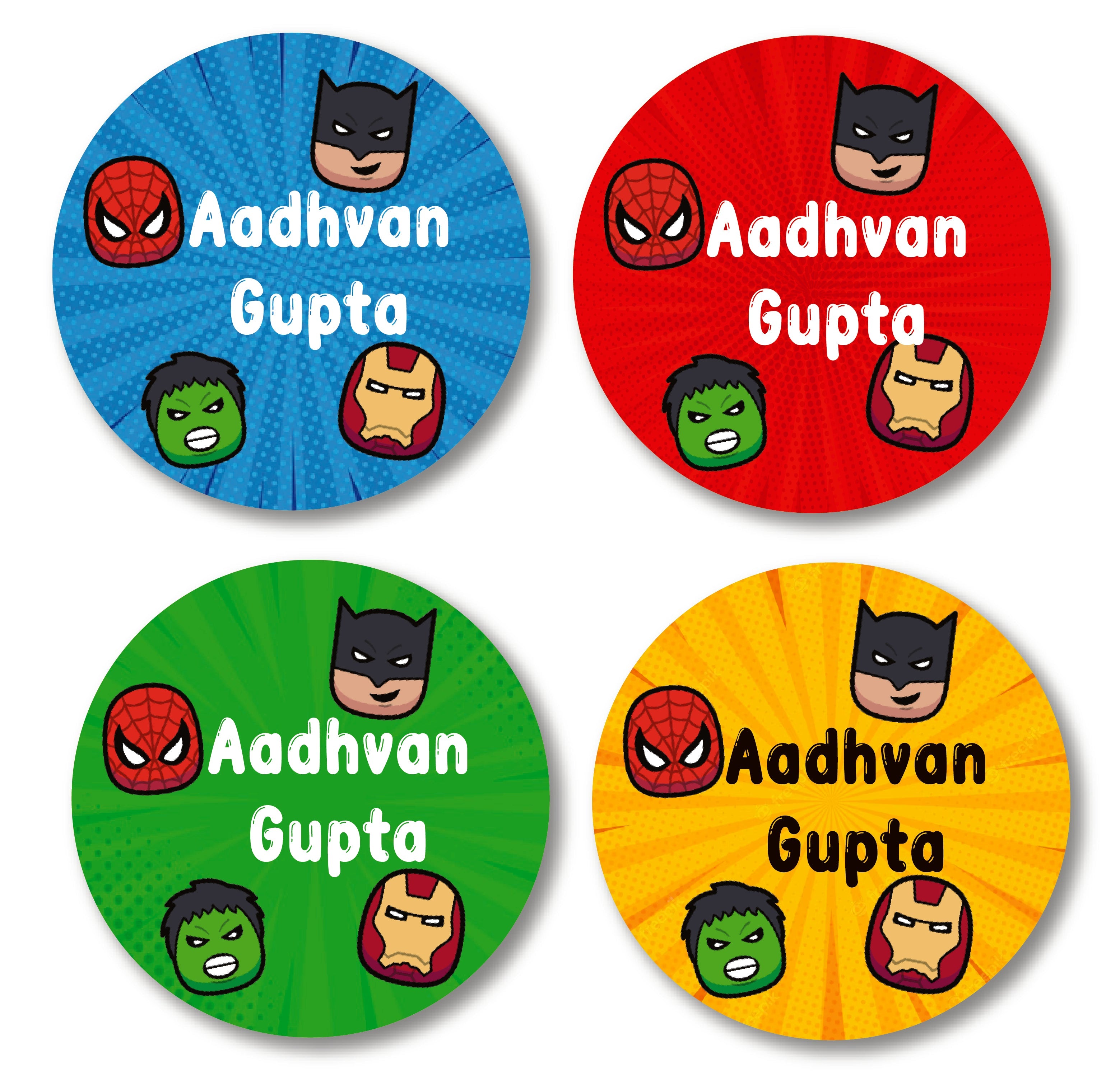 Pesonalized Round Label