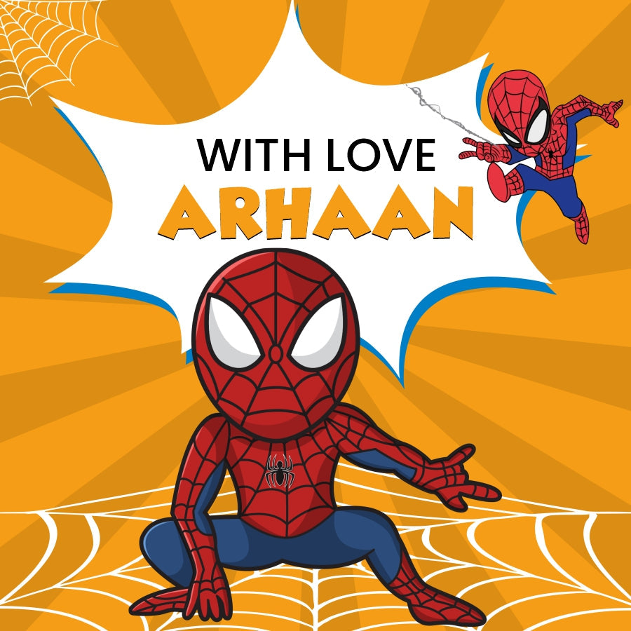 Personalized Gift Cards - Spiderman