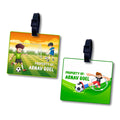 Personalised Luggage Tags - Sports Fan