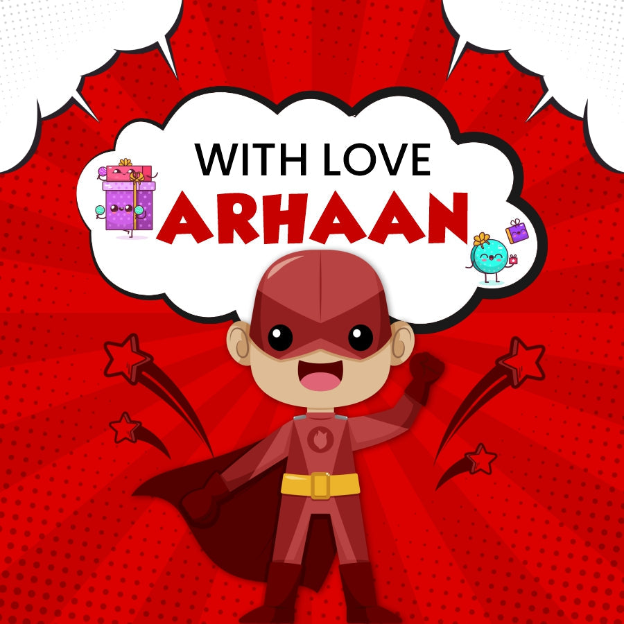 Personalized Gift Cards - Superheroes