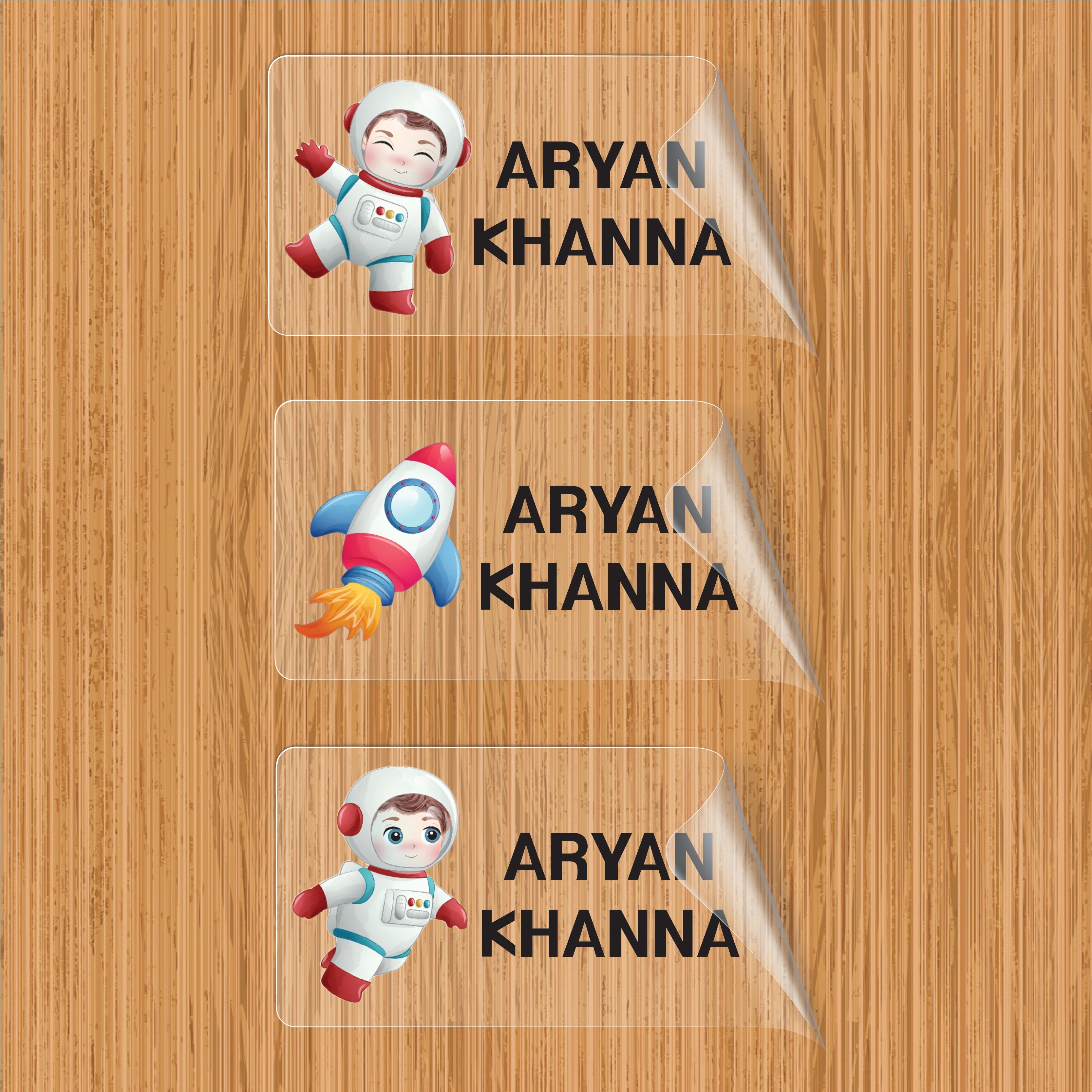 Personalized Transparent Labels
