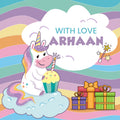 Personalized Gift Cards - Unicorn