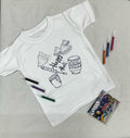 Color your own Holi Tee Shirt