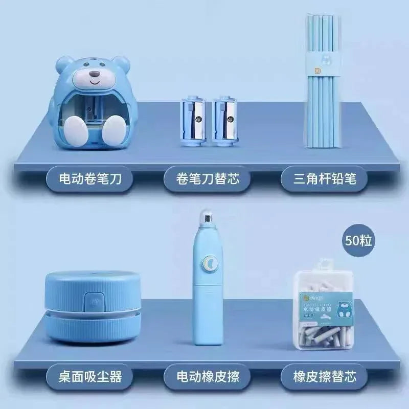 iLearnNGrow Electronic Stationery Kit – Complete Electric Study & Desk Helper for Kids