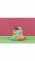 Color Pop Shape Sorter with Soft Touch Pieces