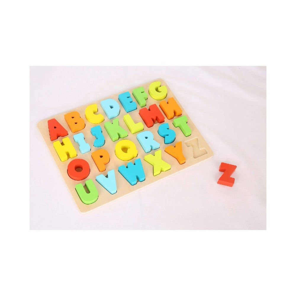 Alphabet Board - Educational Wooden Puzzle for Learning The Alphabet