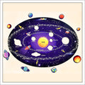 Outer Space Solar System Jigsaw Floor Puzzle