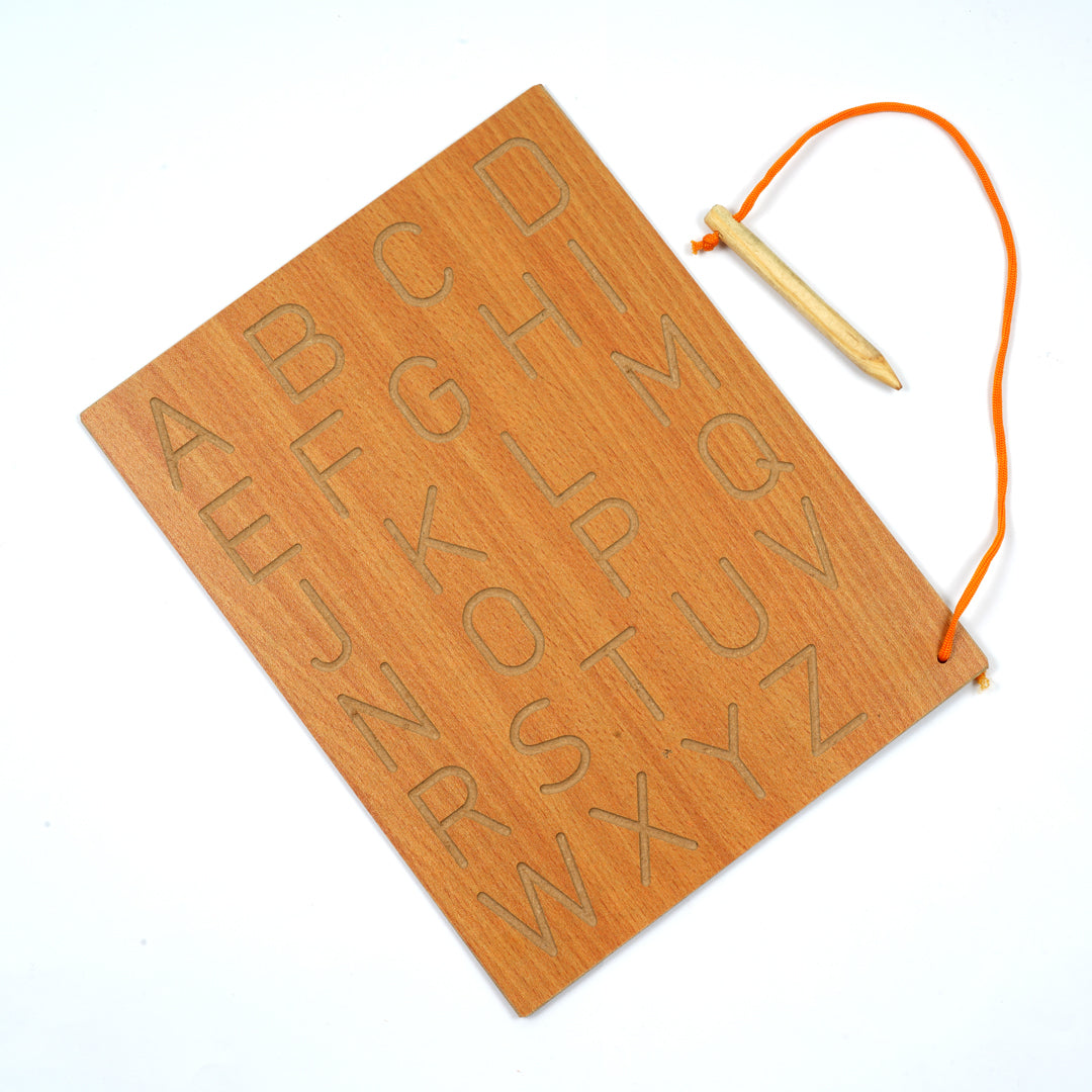 Capital Alphabets Writing Stencil